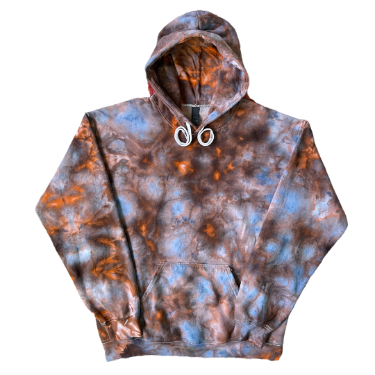 Fire and Ice Tie Dye Hoodie, Tie Dye Sweatshirt, Tie Dye Shirt