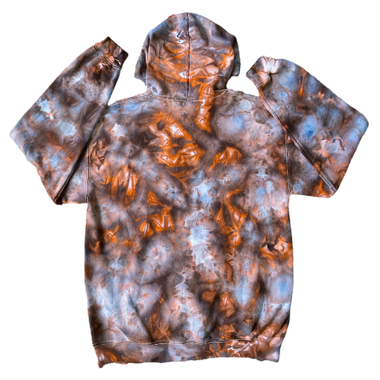 Fire and Ice Tie Dye Hoodie, Tie Dye Sweatshirt, Tie Dye Shirt