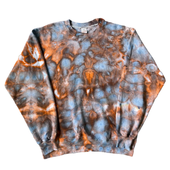 Fire and Ice Tie Dye Hoodie, Tie Dye Sweatshirt, Tie Dye Shirt