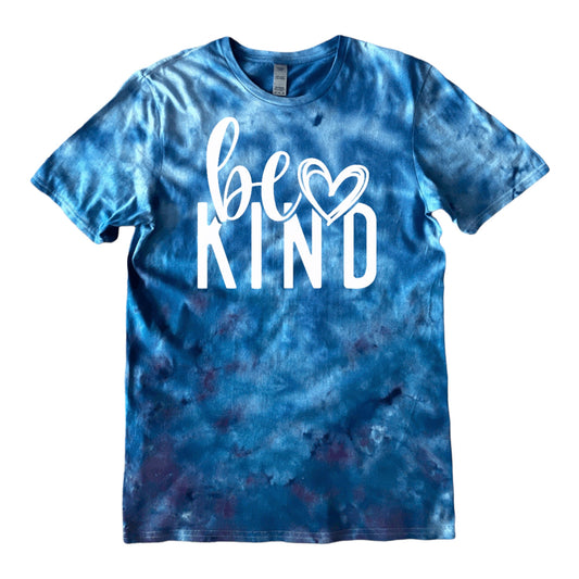 Youth Sky-fall Tie Dye Shirt, Be Kind Shirt, Youth Tie Dye Shirt, Unisex Tie Dye Shirt, Family Tie Dye Shirts