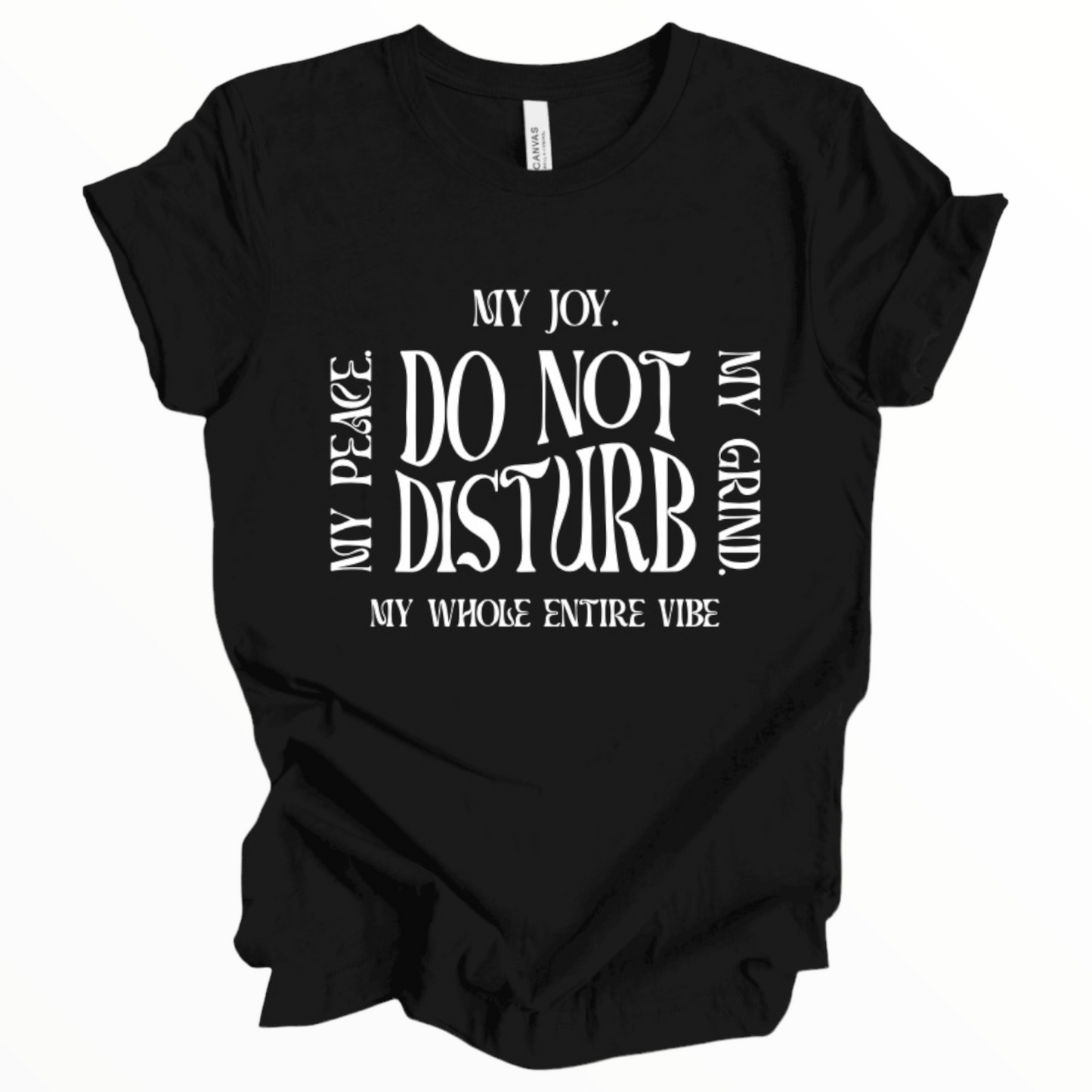 Do Not Disturb My Vibe Shirt, Positive Vibe Shirt, Unisex T-Shirt